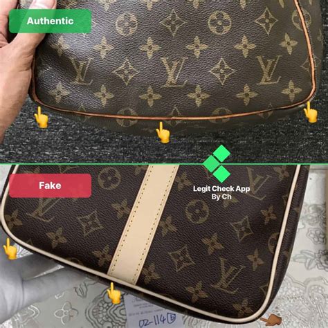 fake lv bag vs real|louis vuitton bag scam.